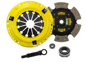 1989 Honda Civic Wagon AWD; Upgrade, Must use with 90-01 SOHC Flywheel, 1990-1991 Honda Civic Wagon AWD ACT Clutch Kit - Sport Pressure Plate (Race Sprung 6-Pad Disc) 