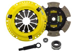 1989 Honda Civic Wagon AWD; Upgrade, Must use with 90-01 SOHC Flywheel, 1990-1991 Honda Civic Wagon AWD ACT Clutch Kit - Xtreme Pressure Plate (Race Sprung 6-Pad Disc) 