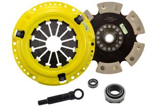 1989 Honda Civic Wagon AWD; Upgrade, Must use with 90-01 SOHC Flywheel, 1990-1991 Honda Civic Wagon AWD ACT Clutch Kit - Xtreme Pressure Plate (Race Rigid 6-Pad Disc) 