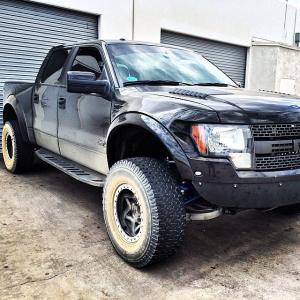 2010-2014 Ford Raptor Advanced Fiberglass Concepts Fenders - 2