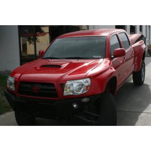 2005-2012 Toyota Tacoma Hood Advanced Fiberglass Concepts Hood - With Supercharger Style Scoop