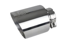 Universal AFE Takeda Exhaust Tip - Takeda Universal Exhaust Tip 2-1/2 IN Inlet x 4-1/2 IN Outlet x 7 IN L- Polished