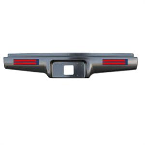 1982 to 1993 Chevrolet S10 S15, 1982 to 1993 Chevrolet S10 S15 Airbag It Rear Steel Rollpan - With License 4 LEDs