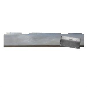 1983 TO 1993 Mazda Pickup Airbag It Rear Steel Rollpan - Fabricated With License Angled Right