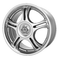 98-98 900, 01-09 9-5 non-Aero, 00-06 L Series, 08-09 Astra non-Coupe, 04-07 Malibu, 02-09 9-3 Base, 99-01 9-3, 06-09 HHR, 97-01 Catera, 98-00 9-5 non-Aero, 05-06 G6 non-GT Sedan, 08-09 Malibu American Racing Perform Estrella Machined With Clear Coat