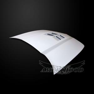 Chevrolet Camaro LS/LT 2014-2015 V6 ONLY AmeriHood Fiberglass Hood  -- Type-ZL1 Style Functional Heat Extractor