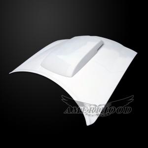 Dodge Charger 2006-2010 AmeriHood Fiberglass Hood  -- Type-TA Style Functional Ram Air