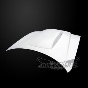 Dodge Charger 2011-2014 AmeriHood Fiberglass Hood  -- Type-TA Style Functional Ram Air