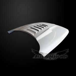 Dodge Ram 1500 2002-2008 AmeriHood Fiberglass Hood  -- Type-TS Style Functional Ram Air