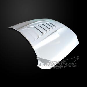 Dodge Ram 1500 2009-2017 AmeriHood Fiberglass Hood  -- Type-TS Style Functional Ram Air