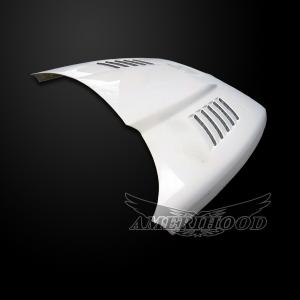 Dodge Ram 3500 1994-2002 AmeriHood Fiberglass Hood  -- SSK Style Functional Heat Extraction Ram Air