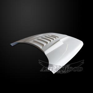 Dodge Ram 2500 1994-2002 AmeriHood Fiberglass Hood  -- Type-TS Style Functional Heat Extractor Ram Air