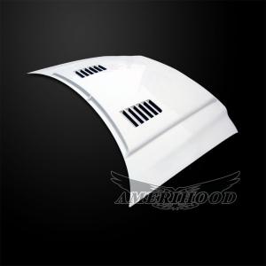 Ford Expedition 1997-2002 AmeriHood Fiberglass Hood  -- Type-E Style Ver. 1 Functional Ram Air Cooling