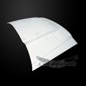 GMC Sierra 1500 2007-2013 AmeriHood Fiberglass Hood  -- Cowl Type-1 Style Functional Ram Air