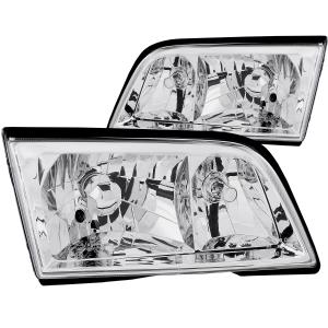 1994-2000 MERCEDES BENZ C CLASS W202 4DR Anzo Crystal Headlights - Chrome