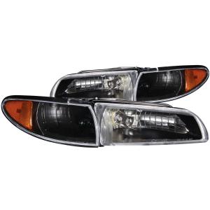 1997-2003 PONTIAC GRAND PRIX  Anzo Crystal Headlights - Black