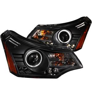 2008-2011 FORD  FOCUS   Anzo Projector Headlights - Black