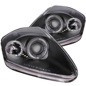 2000-2005 MITSUBISHI ECLIPSE   Anzo Projector Headlights - With Halo Black