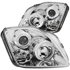 1997-2001 HONDA PRELUDE  Anzo Projector Headlights - With Halo Chrome With LED