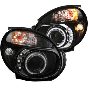 2002-2003 Subaru IMPREZA  Anzo Projector Headlights - With Halo Black