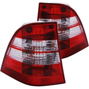 1998-2005 MERCEDES BENZ  M CLASS W163  Anzo Taillights - Chrome