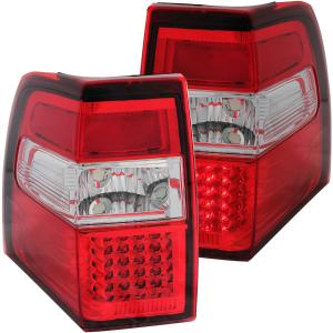 2007-2016 FORD  EXPEDITION  Anzo LED Taillights - Red/Clear