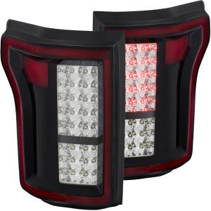 2015-2017 FORD  F-150  Anzo LED Taillights - Red/Clear