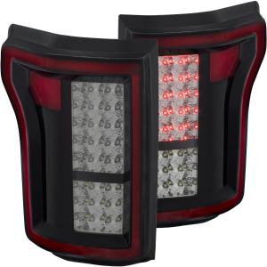 2015-2017 FORD  F-150  Anzo LED Taillights - Red/Smoke
