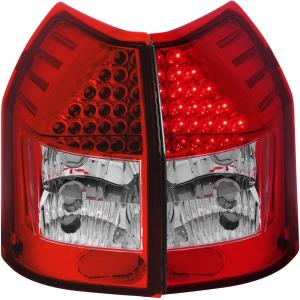 2005-2008 DODGE MAGNUM   Anzo LED Taillights - Red/Clear