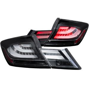 2013-2015 HONDA CIVIC 4DR Anzo LED Taillights - Black