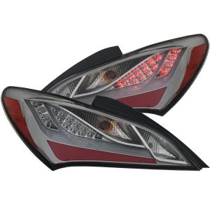 2010-2013 HYUNDAI GENESIS 2DR Anzo LED Taillights - Smoke