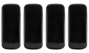 2010-2015 DODGE RAM 3500 DUALLY Anzo LED Fender Light Kit - Smoke 2 - Piece Amber / 2 - Piece Red