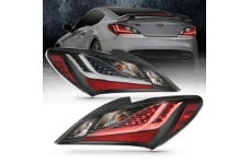 2011 Hyundai Genesis Coupe, 2013 Hyundai Genesis Coupe, 2012 Hyundai Genesis Coupe, 2014 Hyundai Genesis Coupe, 2010 Hyundai Genesis Coupe, 2015 Hyundai Genesis Coupe, 2016 Hyundai Genesis Coupe ANZO ANZ LED Taillights - 2DR LED Taillights Smoke