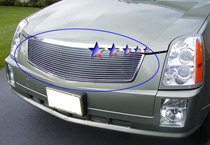 05-09 SRX APS Polished Aluminum Main Upper Grille