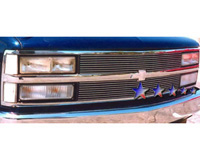 88-93 Chevrolet CK1500 Pickup, 92-93 Suburban APS Cut-Out Grilles - Aluminum 