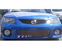 02-04 Protege Hatchback APS Bolt-Over Grilles - Aluminum