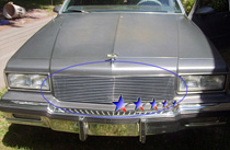 86-90 Caprice APS Polished Aluminum Main Upper Grille