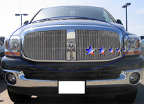 06-08 Ram APS Polished Aluminum Main Upper Grille