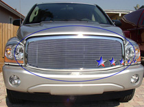 04-06 Durango APS Polished Aluminum Main Upper Grille