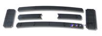 08-10 F-250 Super Duty APS Black Powder Coated Aluminum Main Upper Grille