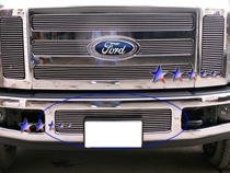 08-10 F-250 Super Duty APS Polished Aluminum Lower Bumper Grille