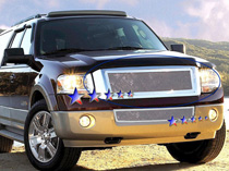 07-10 Expedition APS Chrome Stainless Steel Main Upper Grille