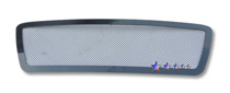 04-08 F-150 Not for FX2 and Lariat Model APS Black Powder Coated Stainless Steel Main Upper Grille