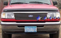 93-97 Ranger APS Polished Aluminum Main Upper Grille