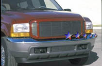 99-04 F-250 Super Duty APS Polished Aluminum Main Upper Grille