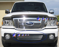 06-10 Ranger Not For STX APS Polished Aluminum Lower Bumper Grille