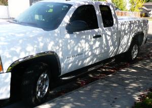 2007-2013 Chevy Silverado 1500 Long Style APS Stainless Steel Front and Rear Wheel Arches Fender Trim