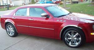 2004-2010 Chrysler 300/300C Long Style APS Stainless Steel Front and Rear Wheel Arches Fender Trim
