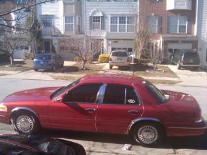 1998-2002 Ford Crown Victoria LX APS Stainless Steel Front and Rear Wheel Arches Fender Trim