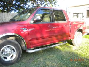 2001-2003 Ford F-150 SuperCrew Cab Only APS Stainless Steel Front and Rear Wheel Arches Fender Trim